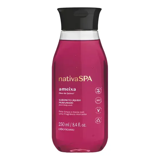 Sabonete Líquido Perfumado Nativa Spa Ameixa