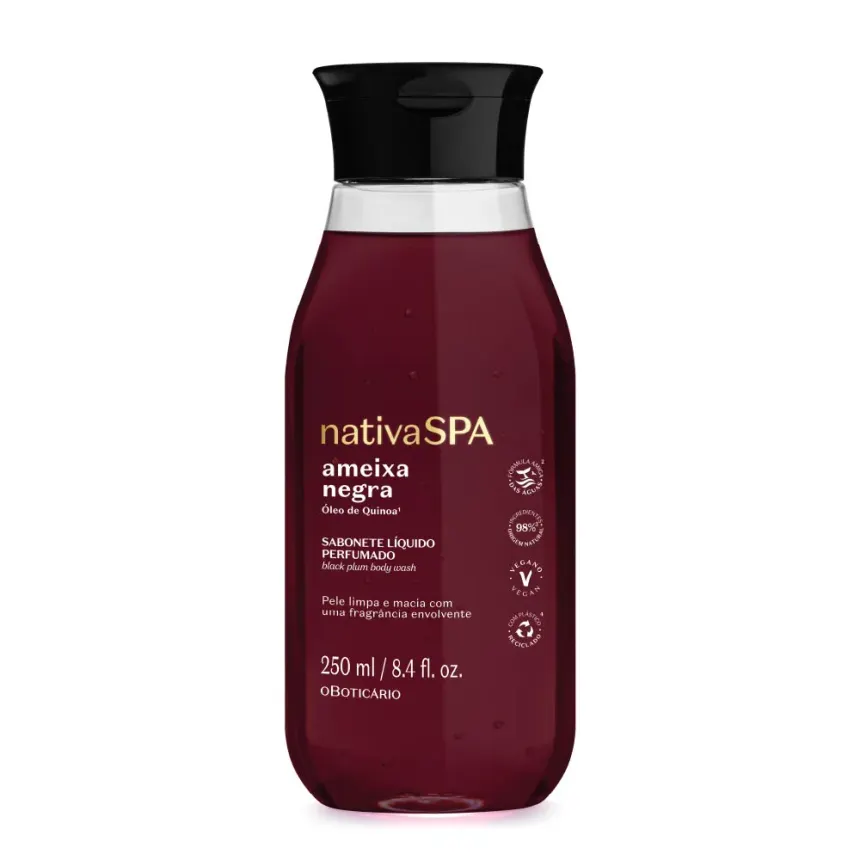 Sabonete Líquido Perfumado Nativa Spa Ameixa Negra