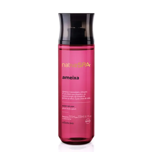 Body Splash Nativa Spa Ameixa